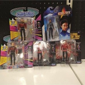 Bundle 5 Startrek figures: JeanLuc, Spock